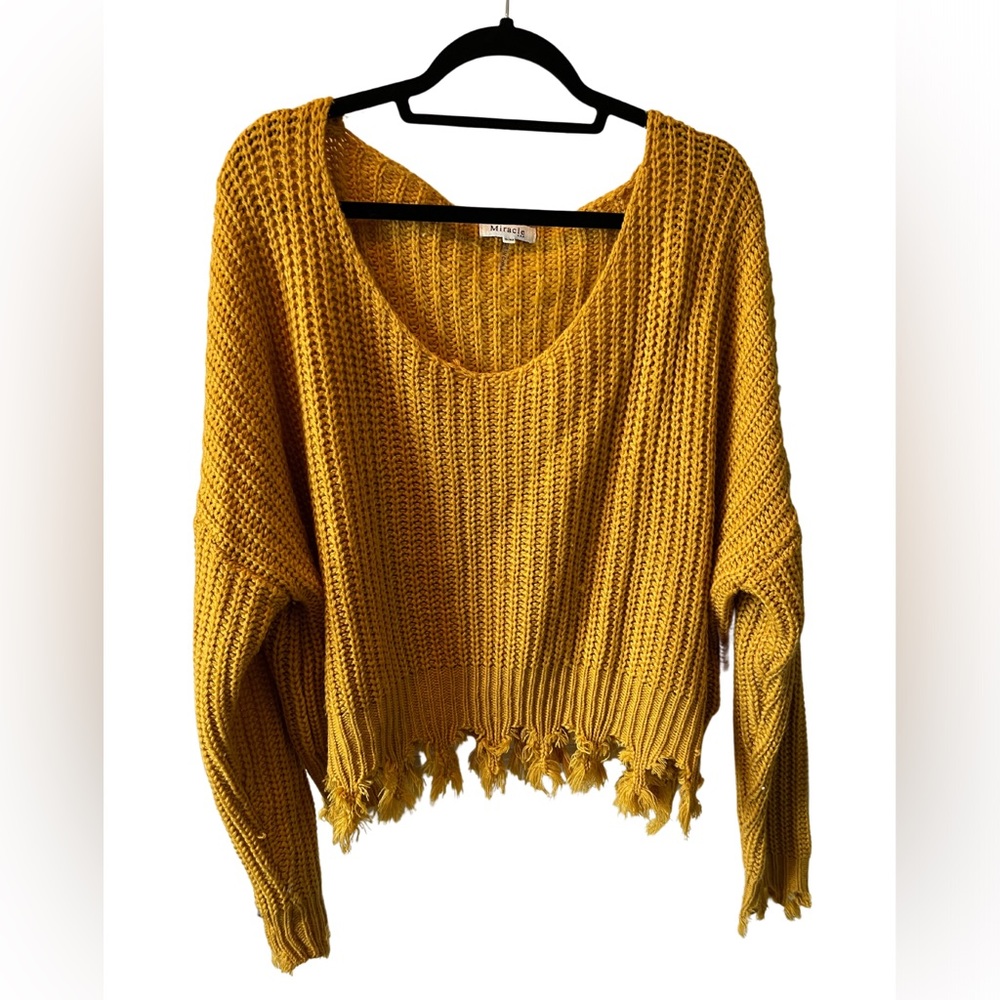 Miracle Boutique Distressed Sweater